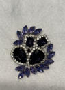 Rhinestone Brooch